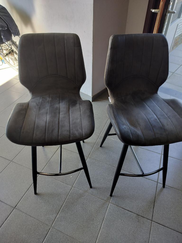 Barstoelen, Huis en Inrichting, Barkrukken, 2 krukken, Ophalen, Gebruikt