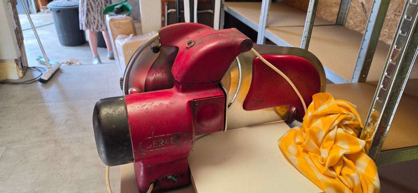 Berkel snijmachine, Huis en Inrichting, Ophalen, Gebruikt, Metaal, Snijmachine