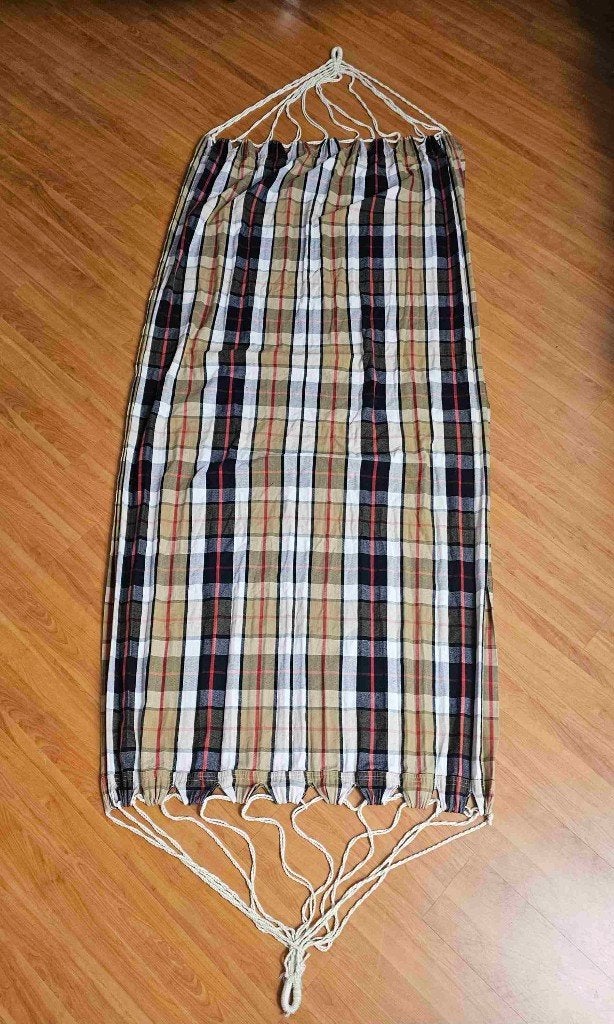 Hamac rétro 320/125 cm, Jardin & Terrasse, Hamacs, Utilisé, Enlèvement ou Envoi
