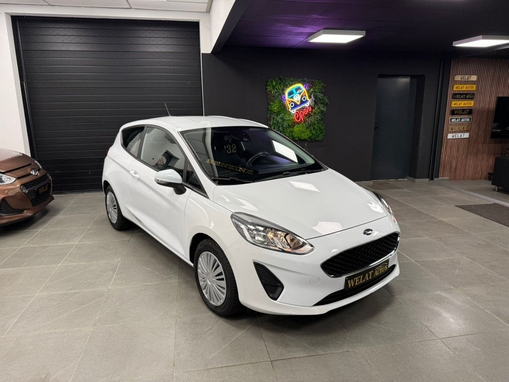 FORD FIESTA 102.000KM BENZINE TOPSTAAT, Auto's, Bluetooth, Wit, Bedrijf, Fiësta