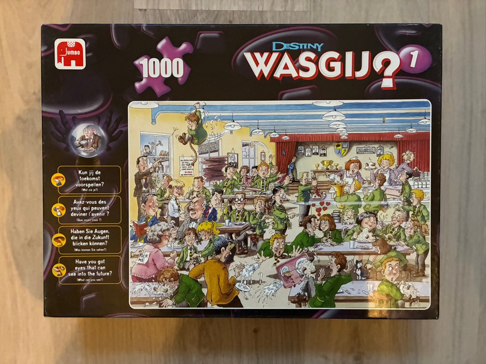 Wasgij puzzel 1000 stukjes, Ophalen, 500 t/m 1500 stukjes, Zo goed als nieuw, Legpuzzel