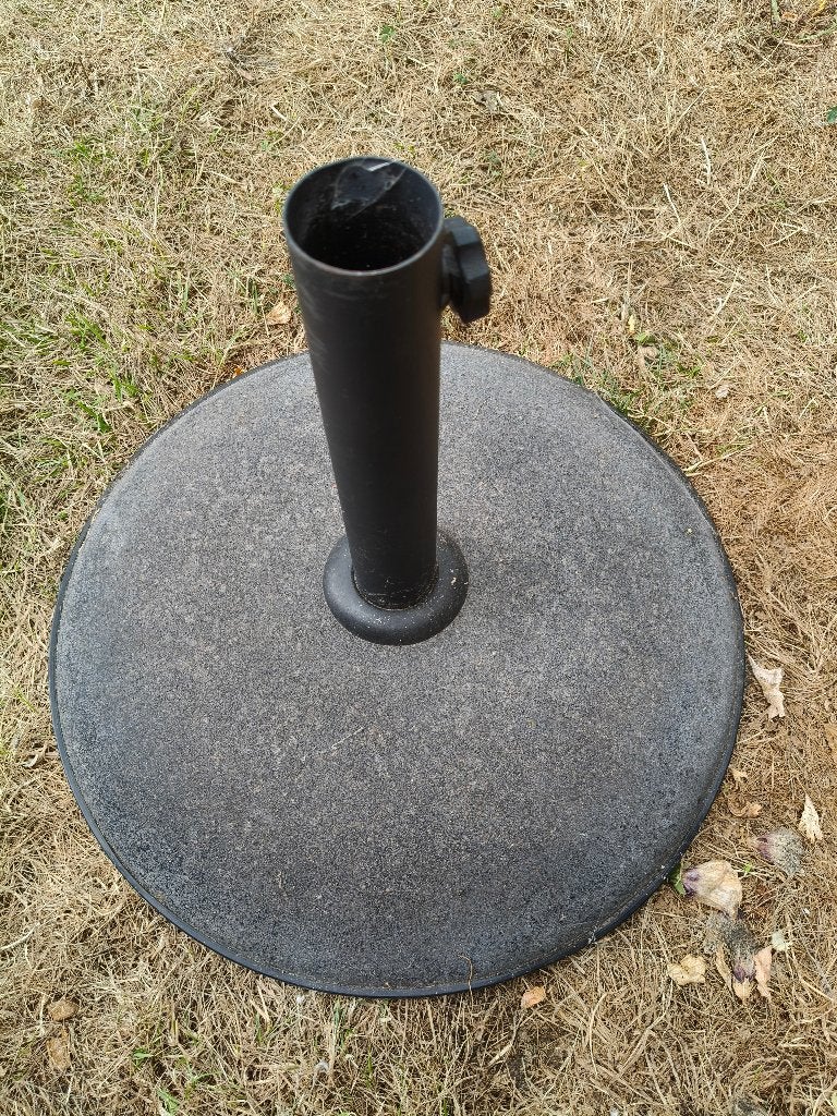 Stenen parasolvoet 20 kg, Ophalen, Parasolvoet