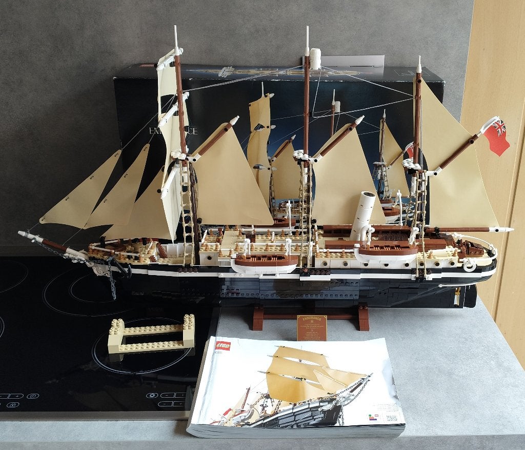 lego icons 10335 de endurance, Lego, Ophalen of Verzenden, Zo goed als nieuw, Compleet