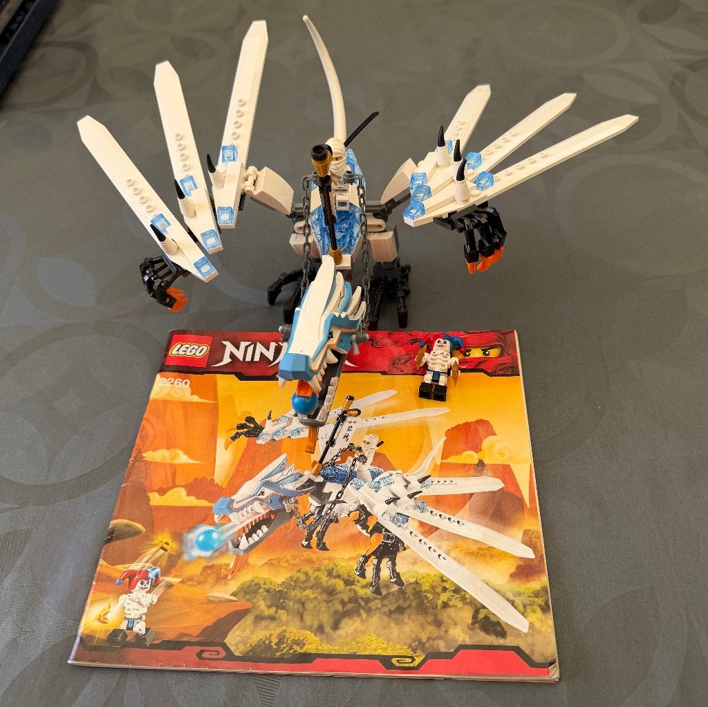 2260 Ice Dragon Attack, Accessoires inclus, Lego, Ensemble complet, Comme neuf