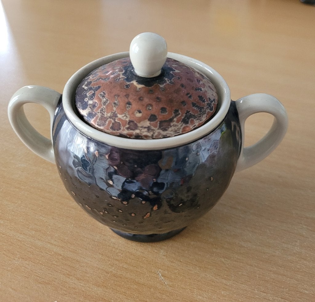 KLEINE ANTIEKE SUIKERPOT, Ophalen