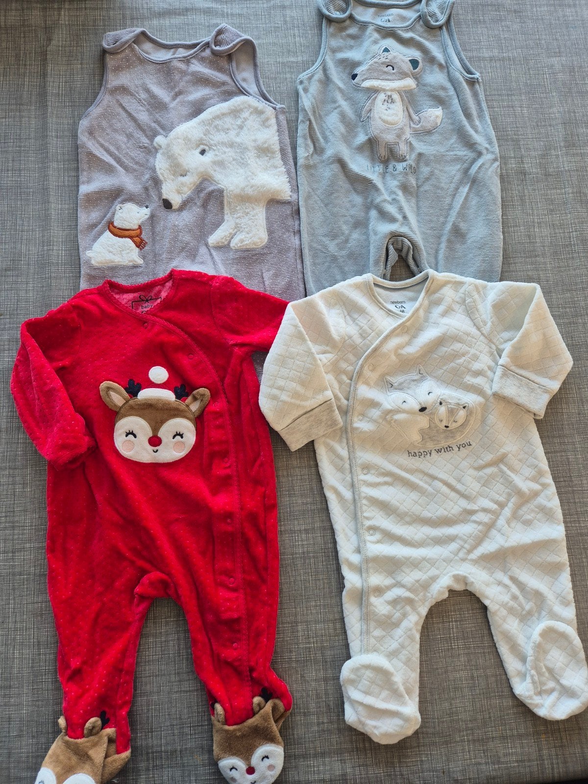 pyjama's/babypakjes maat 68, Kinderen en Baby's, Gebruikt, C&A, Jongetje of Meisje, Ophalen of Verzenden