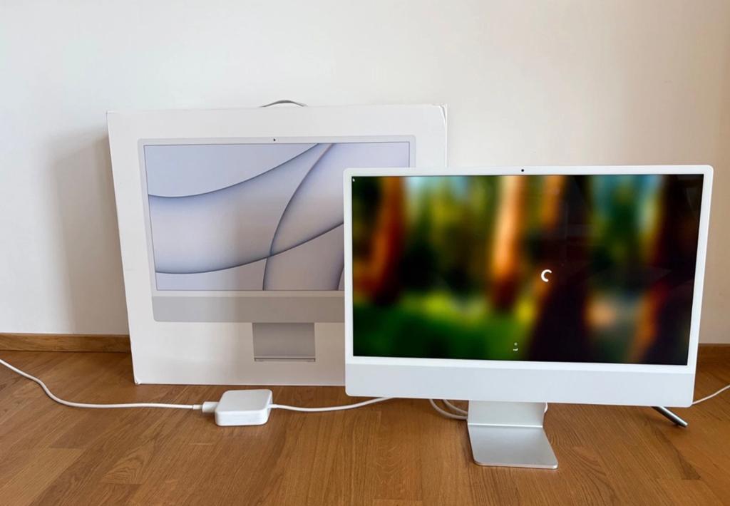 Imac 24 8 Cores 512gb, Computers en Software, Apple Desktops, Ophalen, SSD, IMac, Zo goed als nieuw