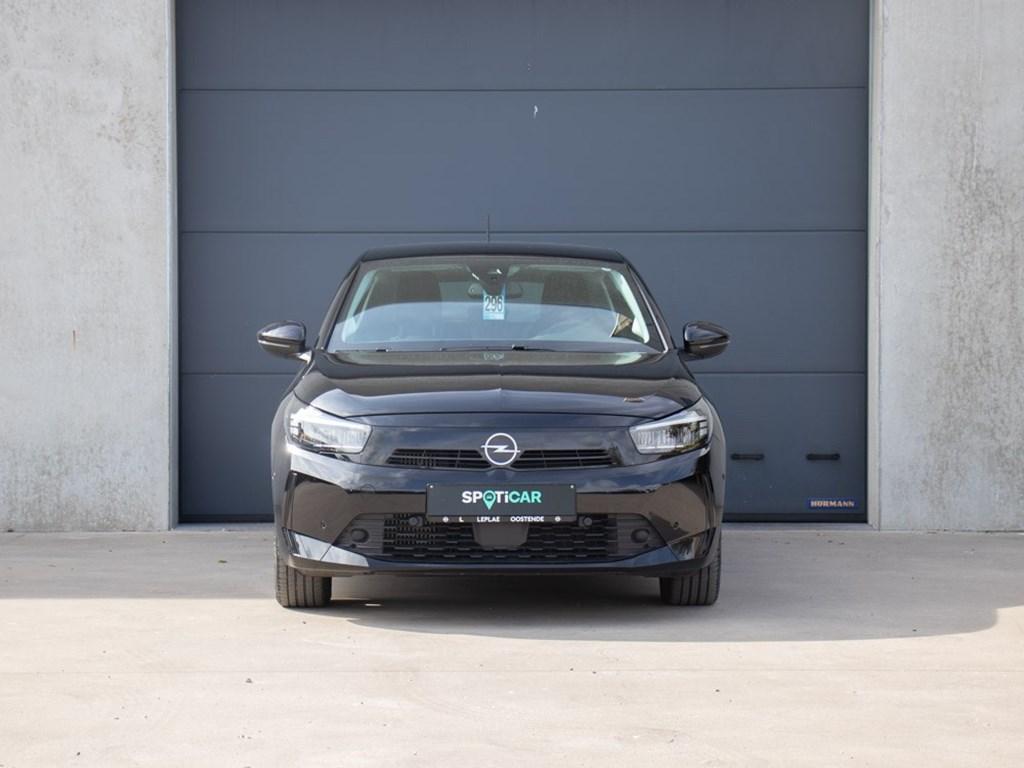 Opel Corsa 1.2 AT8 100PK|CAMERA|CARPLAY|DODEHOEK, Auto's, Opel, Zwart, 100 pk, 74 kW, Corsa