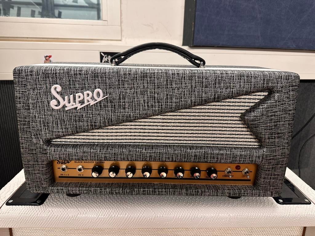 Supro Black Magic Head Jimmy Page /Lenny Kravitz, Ophalen of Verzenden, Zo goed als nieuw