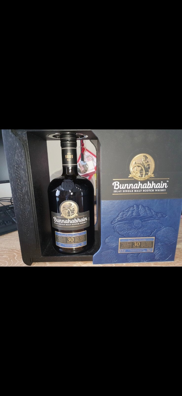 Bunnahabhain 30 years old islam single malt scotch whisky, Collections, Vins, Enlèvement ou Envoi