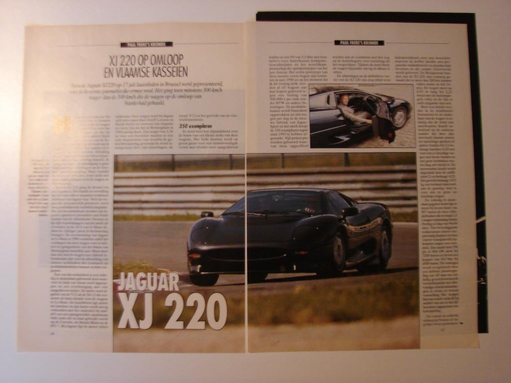Artikel Jaguar XJ220, Ophalen of Verzenden, Zo goed als nieuw, Overige merken