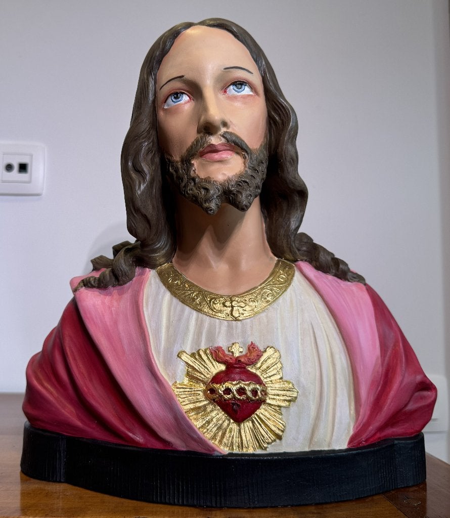 Beeld borstbeeld van Jezus., Ophalen