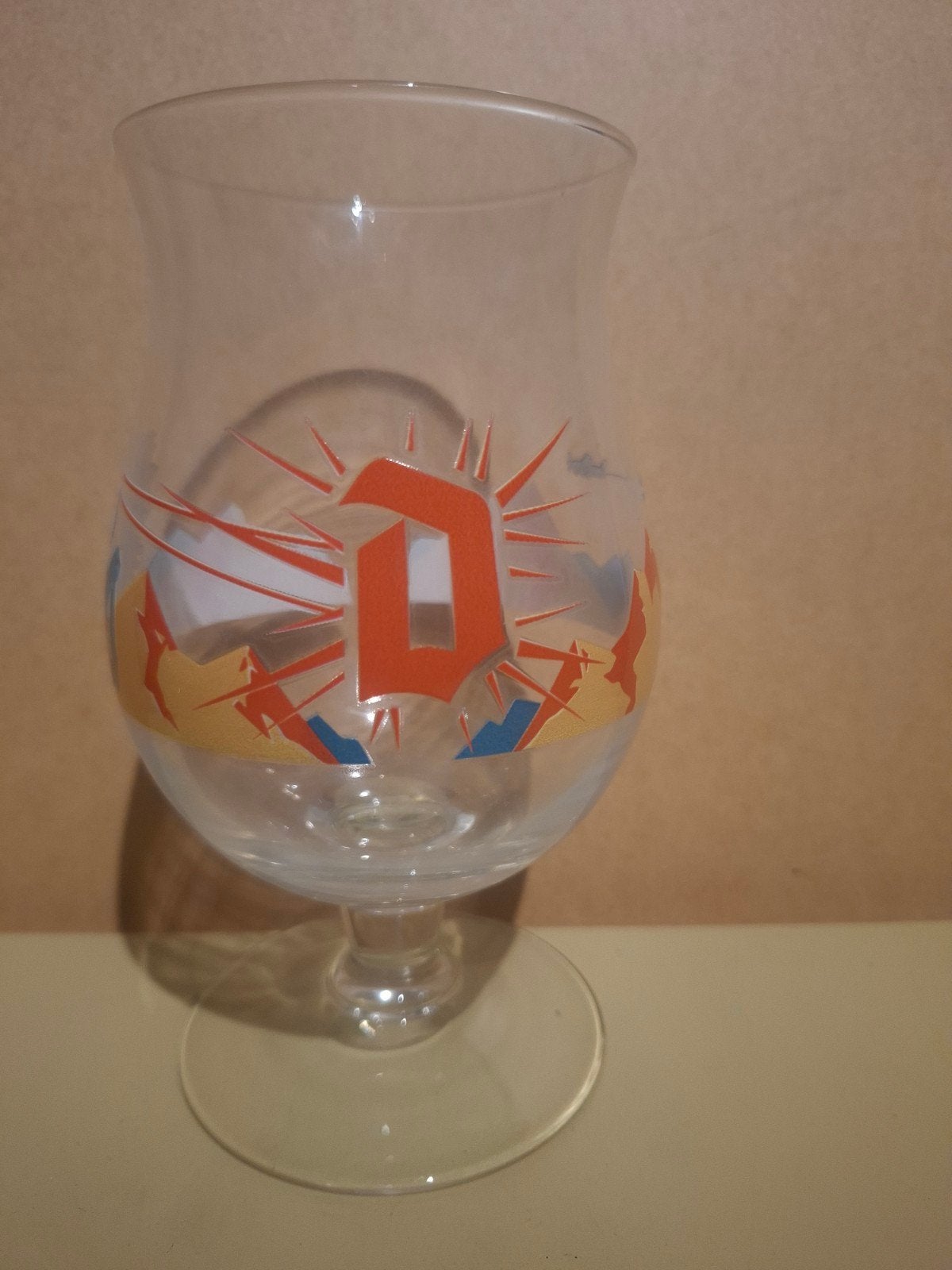 Duvel glas Denver USA, Verzamelen, Ophalen of Verzenden, Duvel