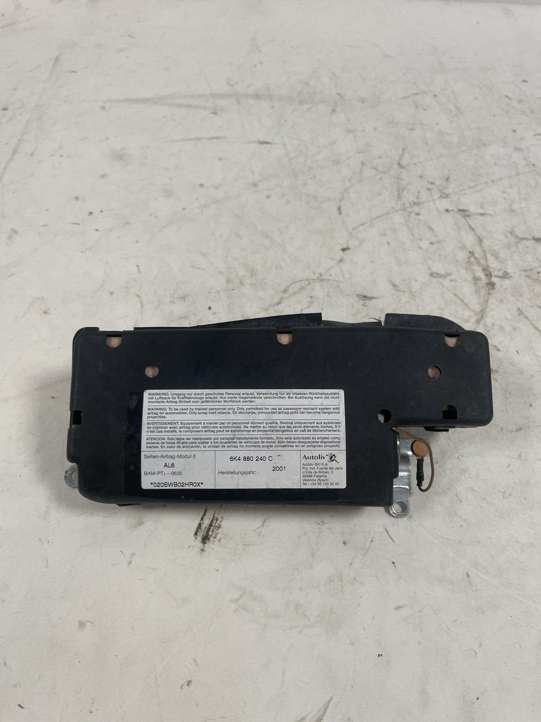 seat cordoba stoel airbag 6k4880240c, -, Utilisé, -, Seat