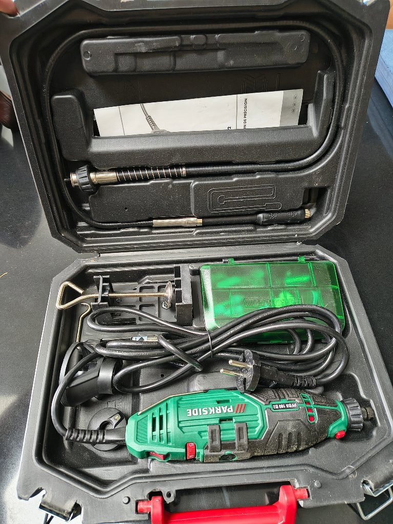 Fijnboorslijpmachine, Bricolage & Construction, Outillage | Fraiseuses, Enlèvement, Neuf, Électrique, Parkside