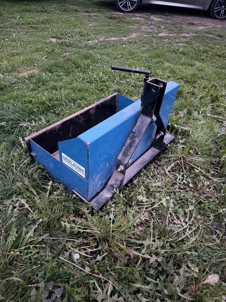***weinig gebruikte profecionele 3punts kipbak 1m breed***, Zakelijke goederen, Ophalen of Verzenden