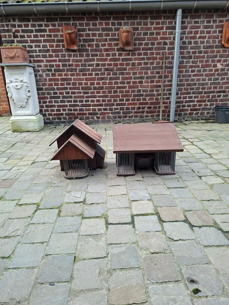 Tweedehands vogelhuisjes, kwakkelkooi, Ophalen