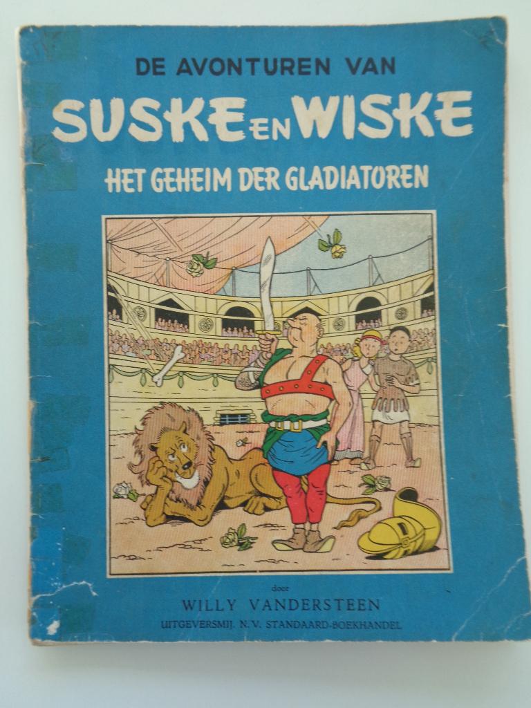 Suske en Wiske - Het Geheim der Gladiatoren (1e dr. 1955), Ophalen of Verzenden