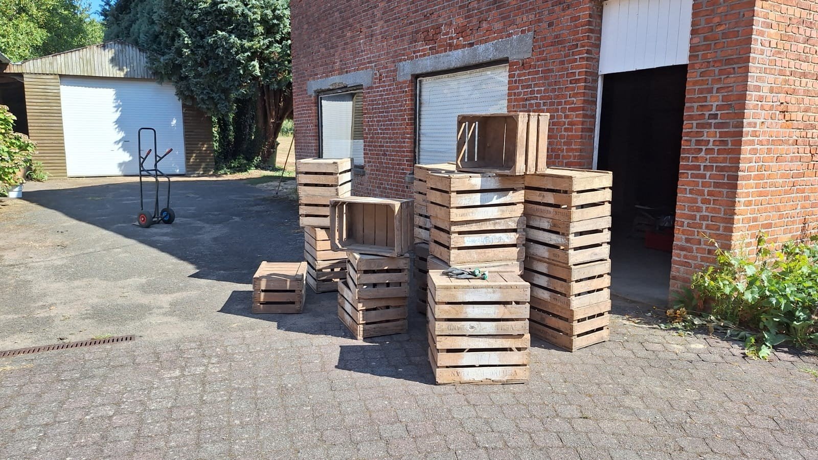 fruitkisten, Tuin en Terras, Ophalen, Gebruikt