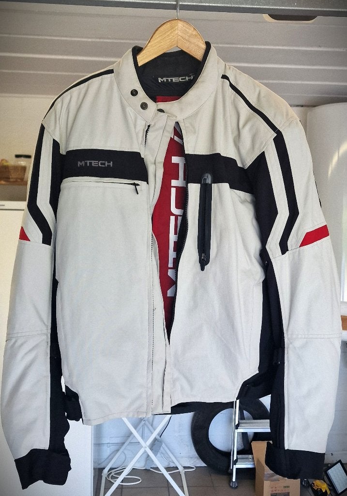 MTech Motorjas (52) – In nieuwstaat, Motoren, Kleding | Motorkleding, Ophalen, Jas | textiel, Heren, Overige
