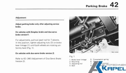 Reparatiehandleiding Mercedes 206 / hanomag F25 Online PDF e