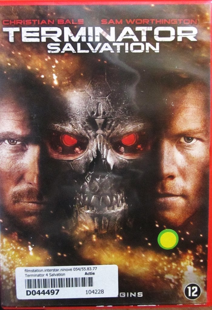 DVD ACTIE- TERMINATOR SALVATION (CHRISTIAN BALE), CD & DVD, DVD | Action, Tous les âges, Français, Comme neuf, Thriller d'action