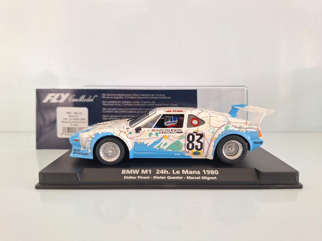Fly BMW M1 Procar Serie 1980 Surer #90 Pooh Jeans A1305, Enfants & Bébés, Jouets | Circuits, Neuf, Circuit, Électrique, Autres marques