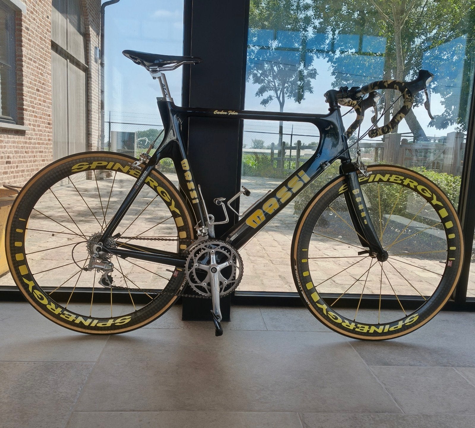 Full Carbon racefiets, Ophalen