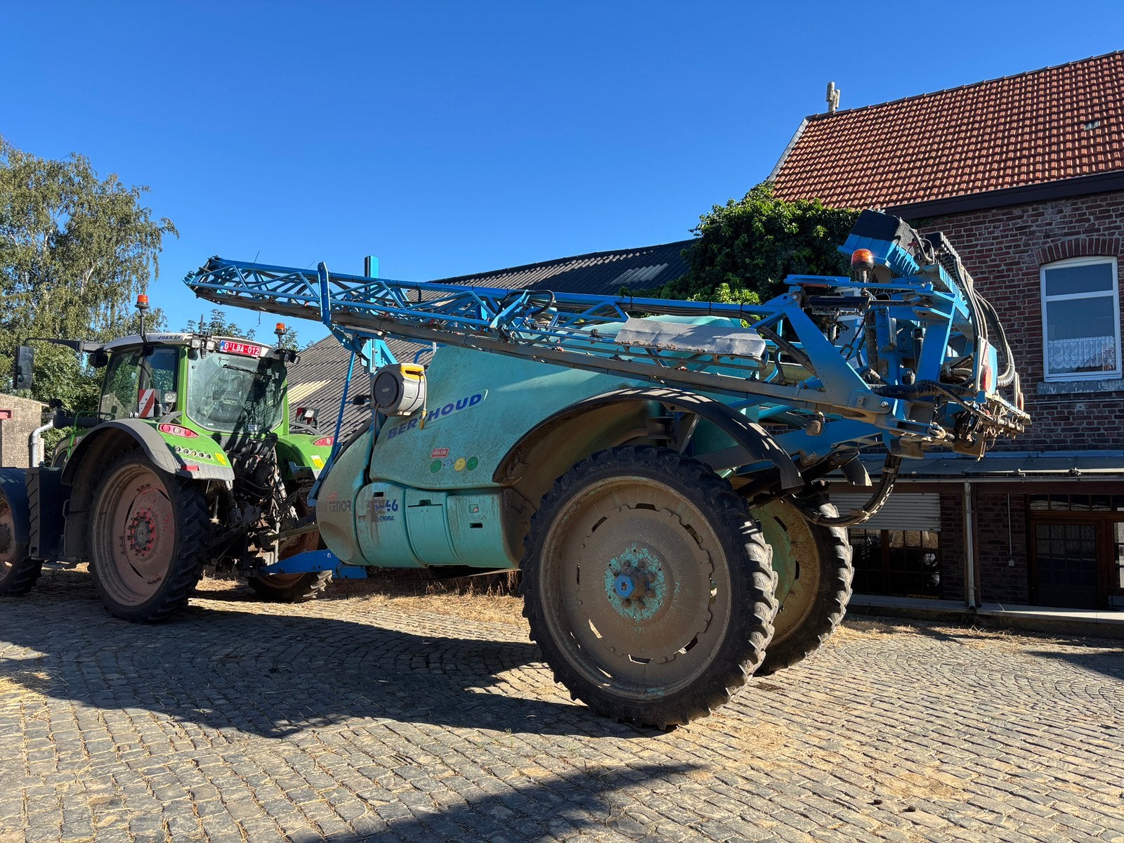 Pulvérisateur Berthoud, Articles professionnels, Enlèvement