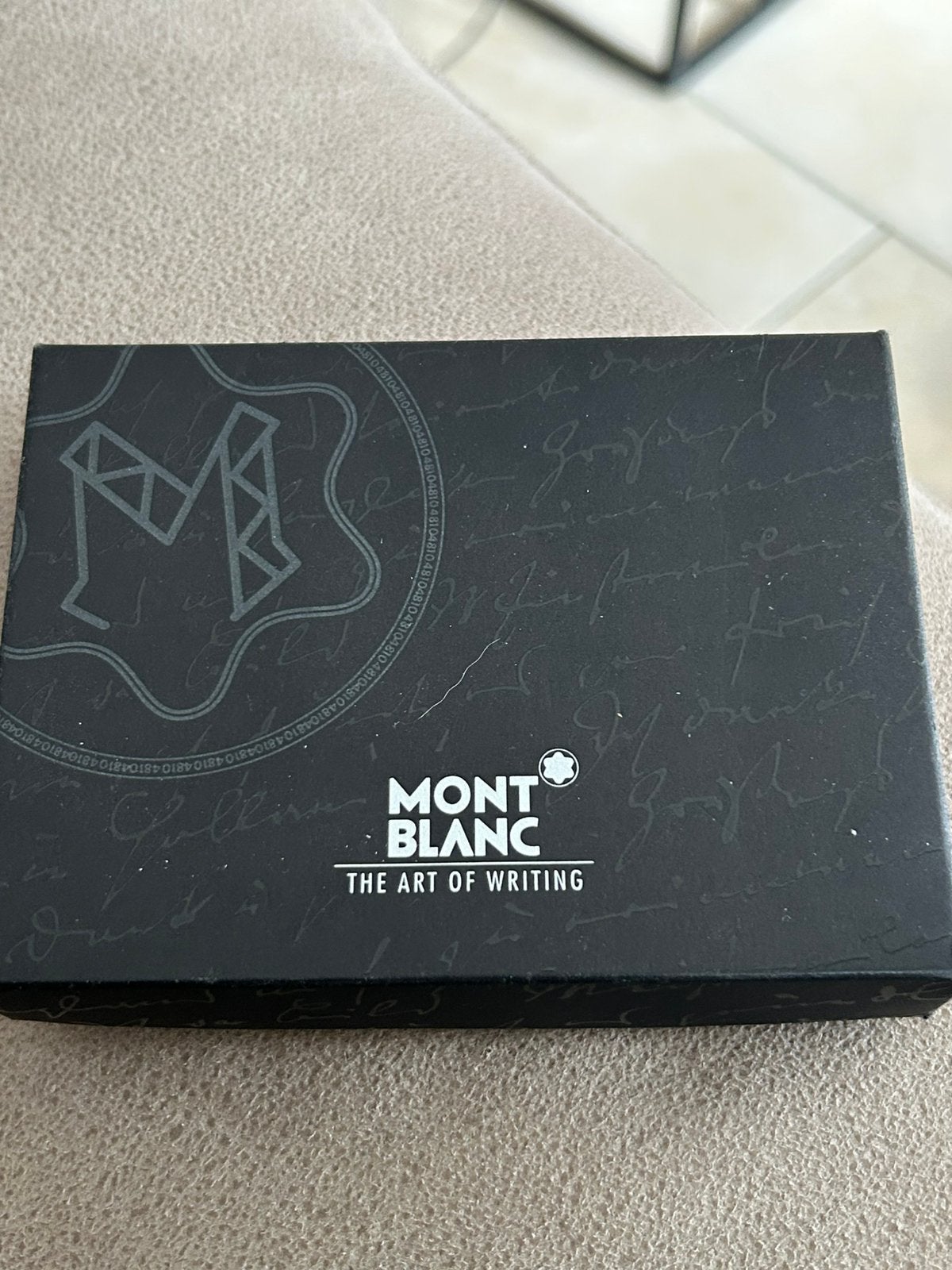 MONTBLANC – Notitieblokhouder / portefeuille – Ref. 30650 –, Enlèvement ou Envoi, Neuf