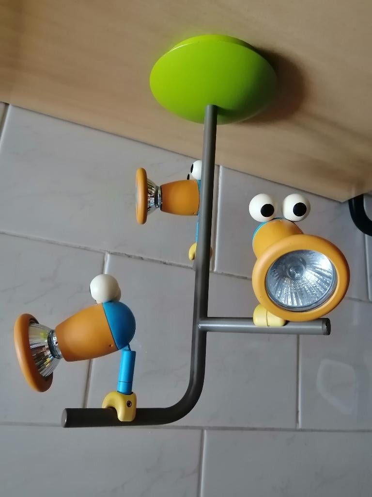 Lustre chambre enfant 3 spots LED MyKidsroom Birdey, Maison & Meubles, Lampes | Lustres, Enlèvement ou Envoi, Comme neuf, Métal
