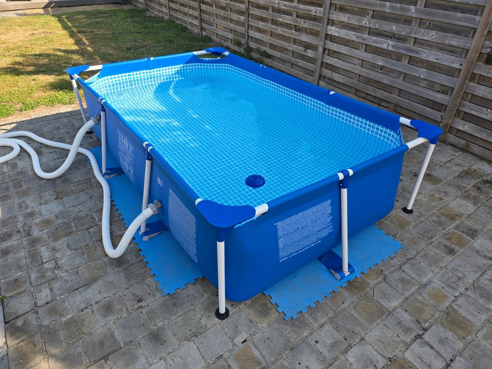 Intex frame zwembad 260x160x65 compleet., Ophalen, Minder dan 80 cm, Opzetzwembad, 200 tot 400 cm