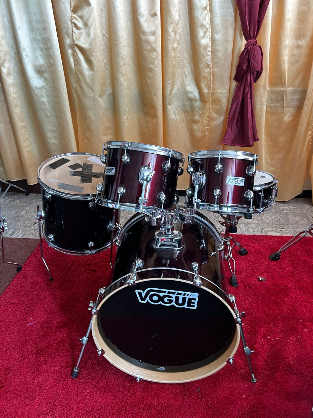 Drumstel te koop, Musique & Instruments, Batteries & Percussions, Enlèvement, Utilisé, Autres marques