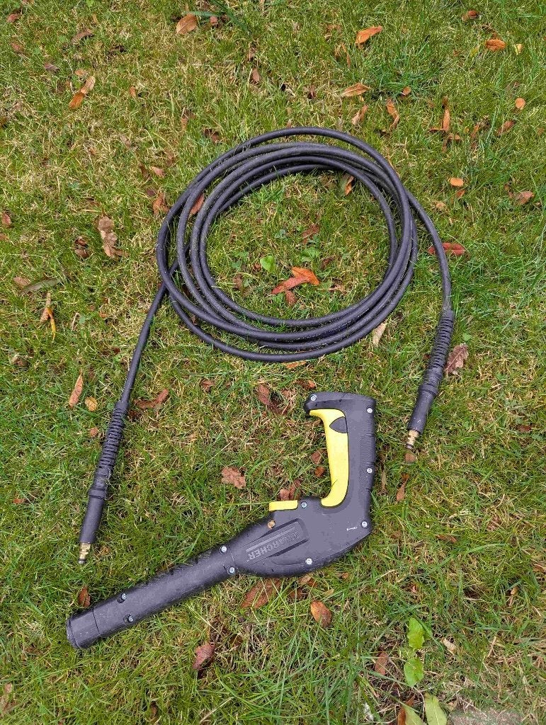 Karcher QC Pistoolgreep, hogedrukslang, lans, vuilfrees, Ophalen, Gebruikt, Elektrisch, Karcher - Kärcher -