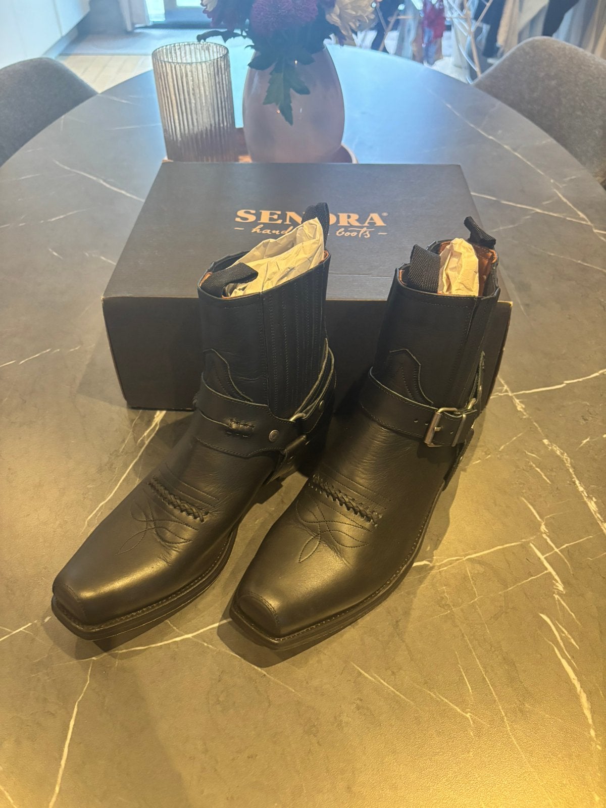 Sendra -handmade boots- maat 43 nieuw, Kleding | Heren, Ophalen, Zwart, Boots, Nieuw