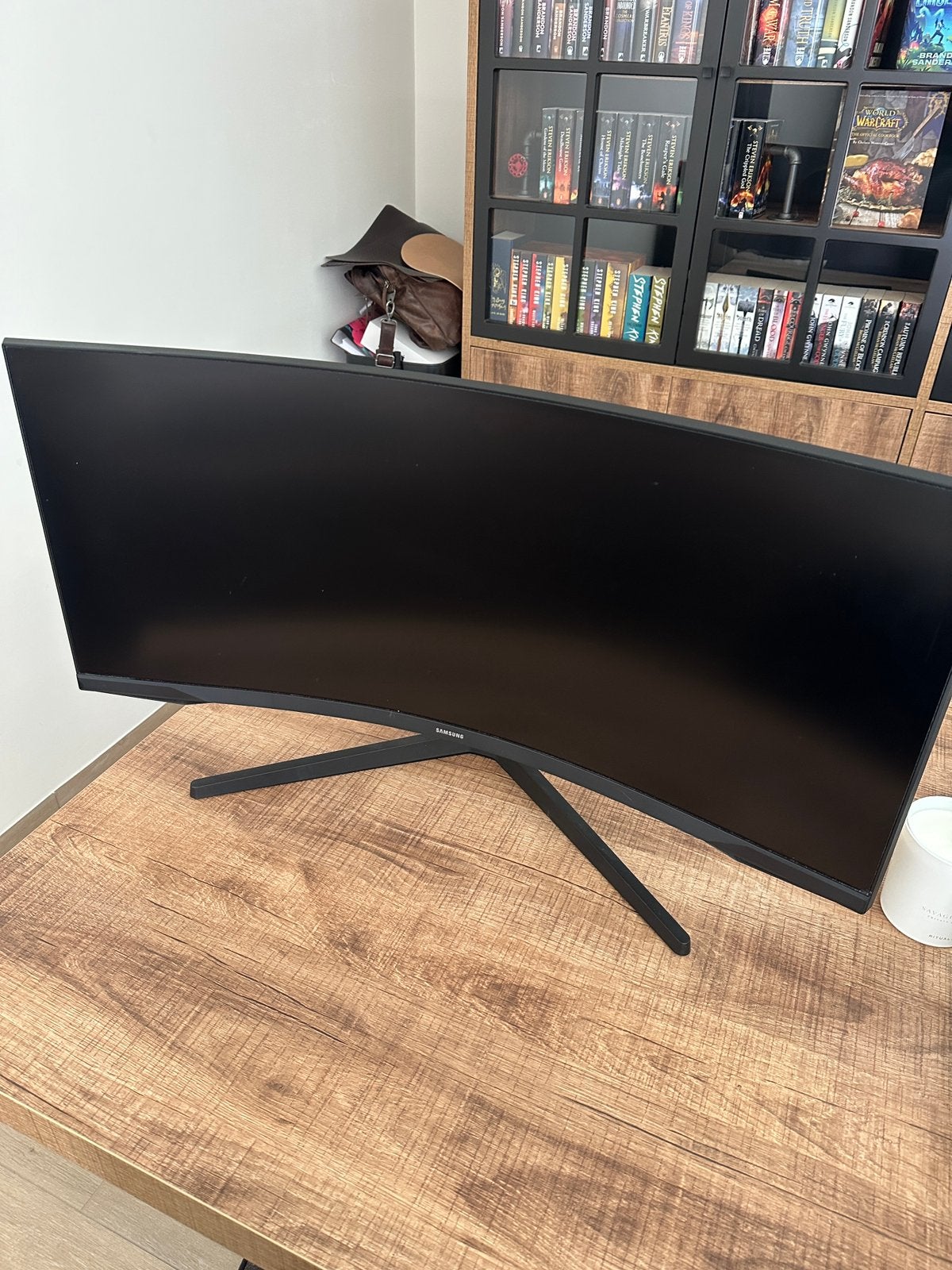 Samsung odessey G5 HDR 165hz curved ultrawide monitor, Ingebouwde speakers, Zo goed als nieuw, DisplayPort, Overige resoluties