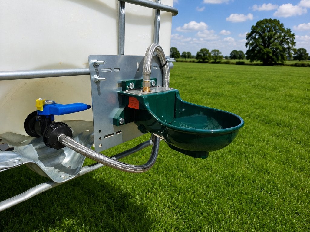 Abreuvoirs Meadow avec réservoir d'eau de 1000 litres, Plusieurs animaux, Mouton, 0 à 2 ans