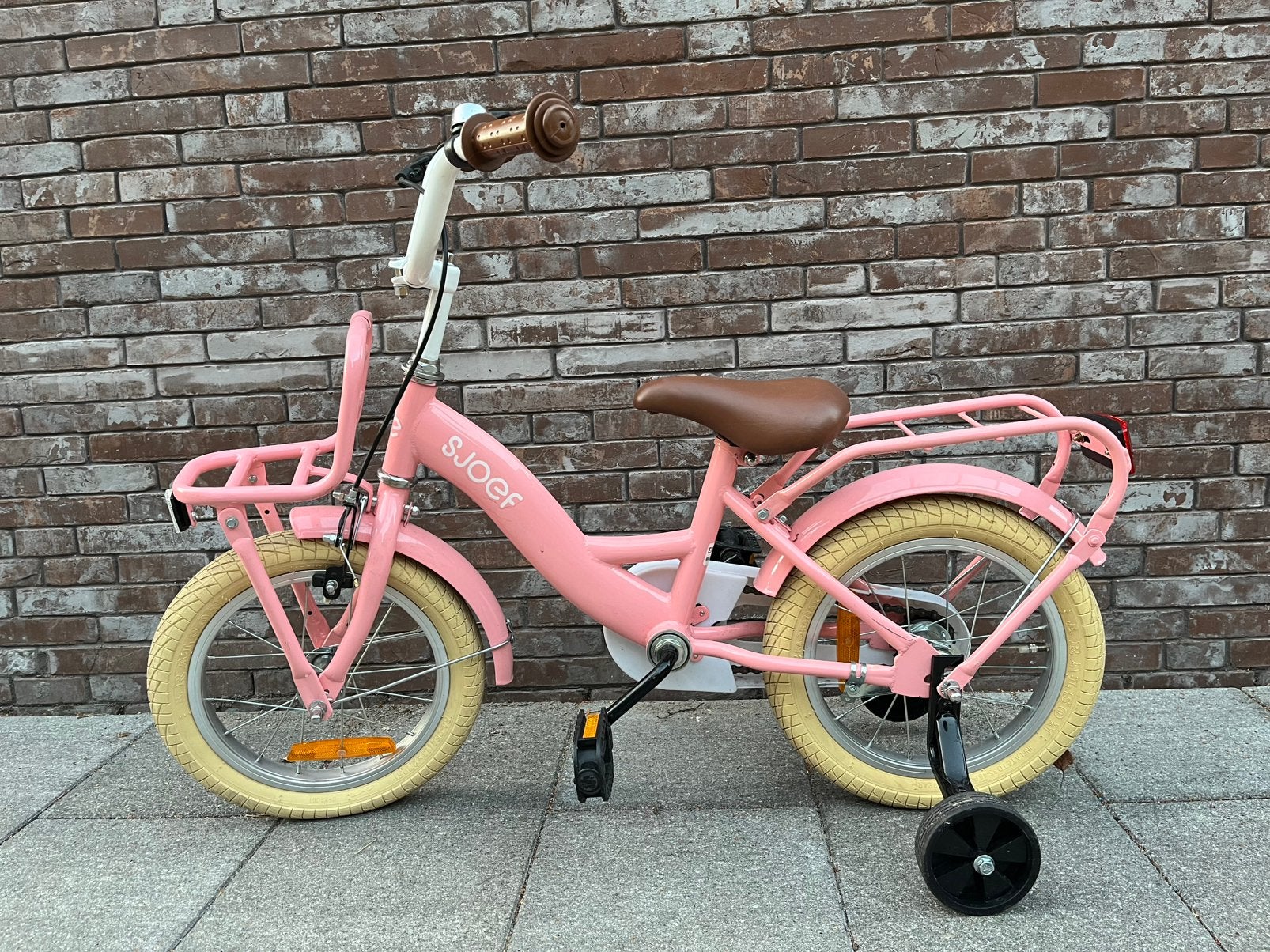 Kinderfiets 14 inch, Fietsen en Brommers, Fietsen | Meisjes, Ophalen, Zo goed als nieuw
