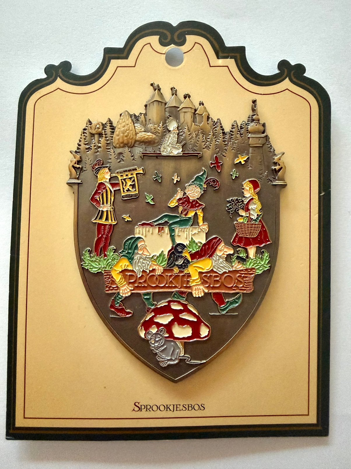 Efteling pin sprookjesbos megapin reuzepin jumbo pieck, Verzamelen, Ophalen of Verzenden, Nieuw, Button of Speldje