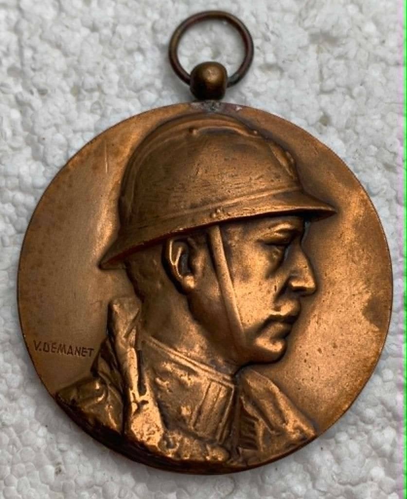Medaille, penning Kon ALBERT-1, Prov. Lux, ARLON 4 okt 1936, Collections, Objets militaires | Général, Enlèvement ou Envoi, Armée de terre