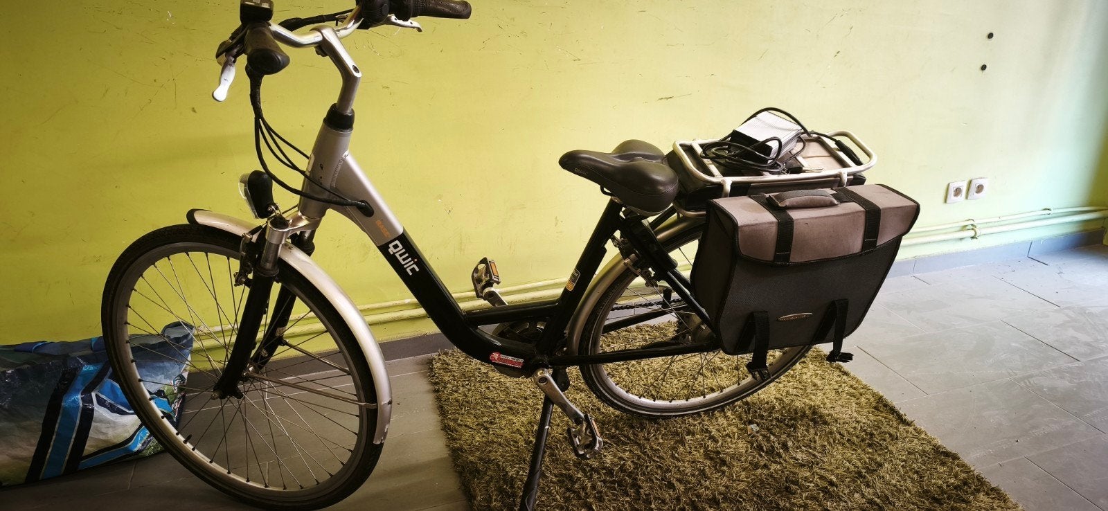 Quick elektrische fiets, Ophalen