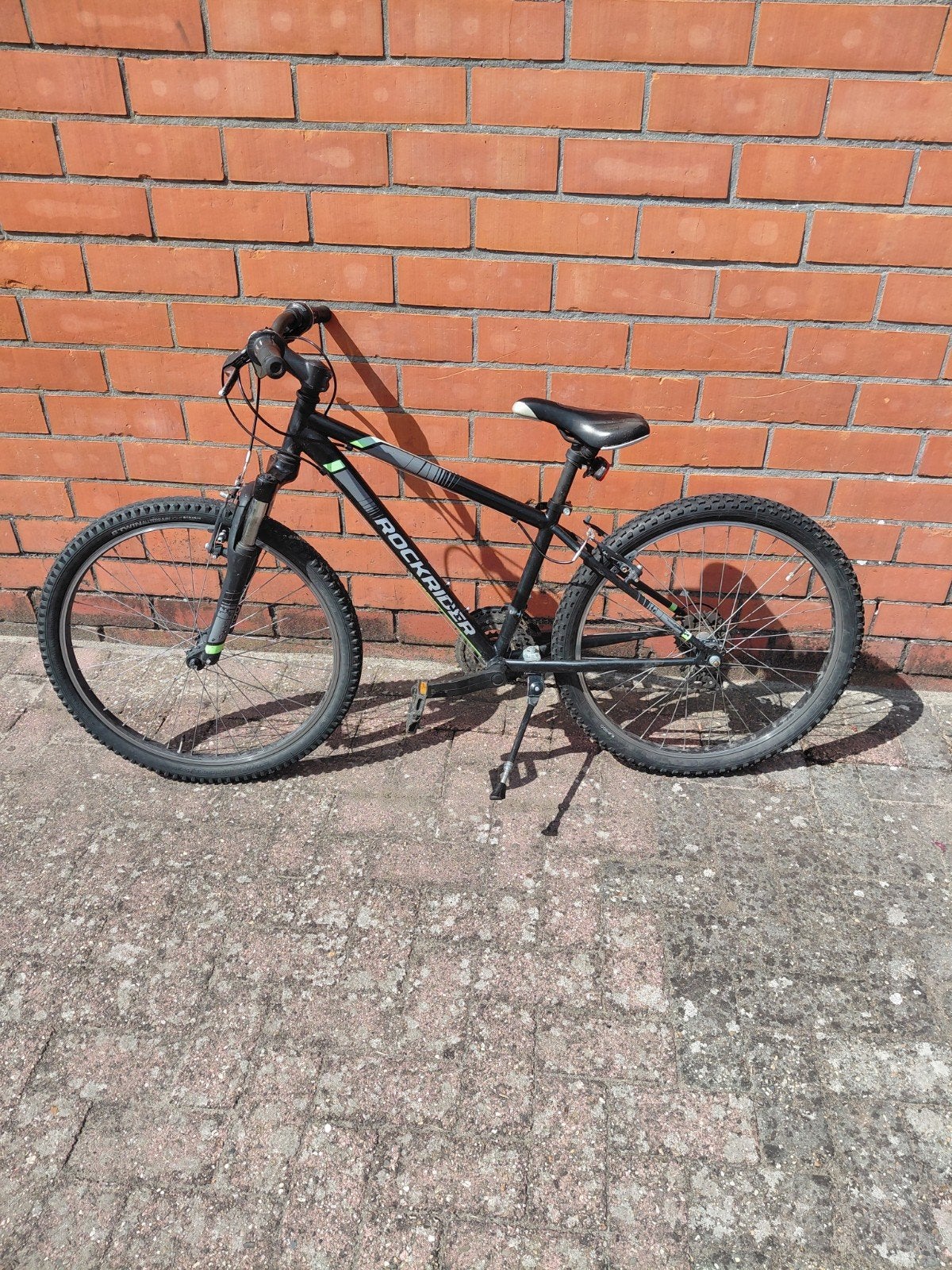 kinder fiets, Ophalen