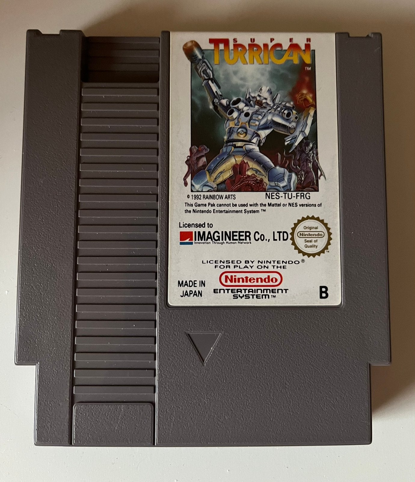 Super Turrican nintendo nes, Games en Spelcomputers, Ophalen, Zo goed als nieuw