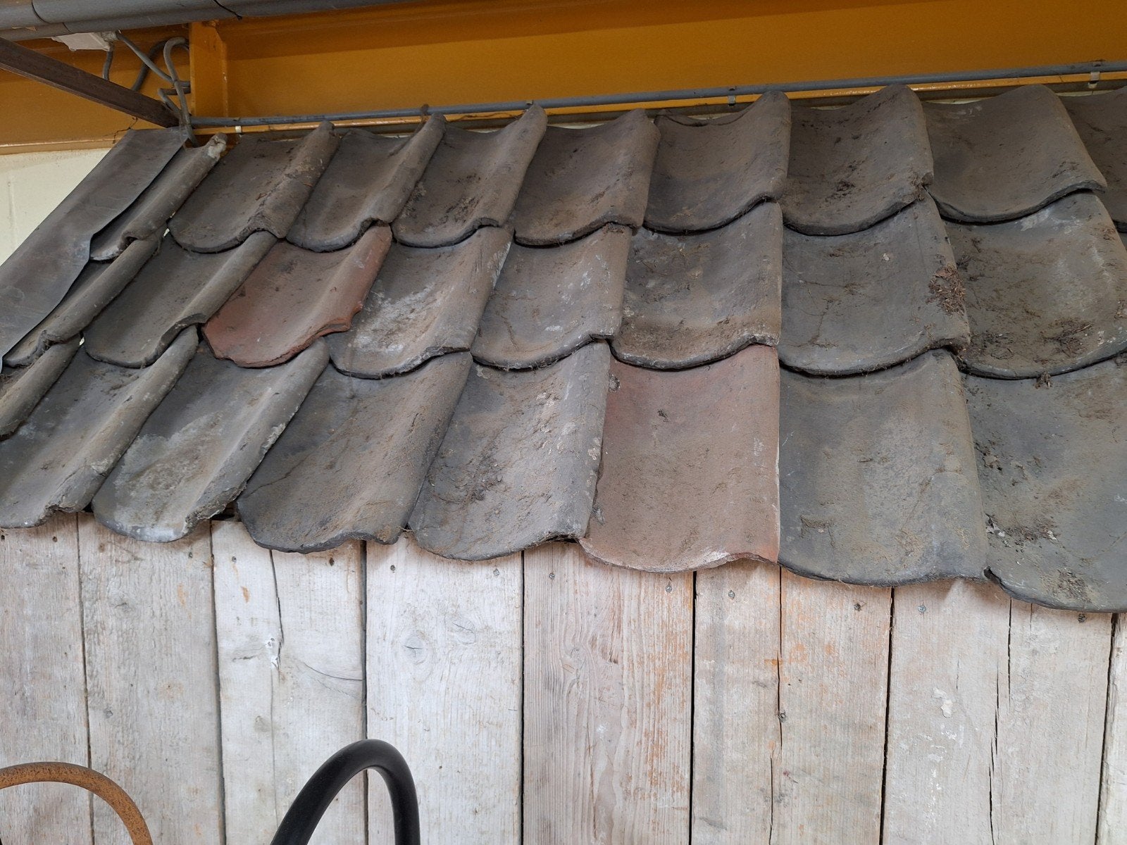 oude gebakken dakpannen, Doe-het-zelf en Bouw, Dakpannen en Dakbedekking, Ophalen, Dakpannen