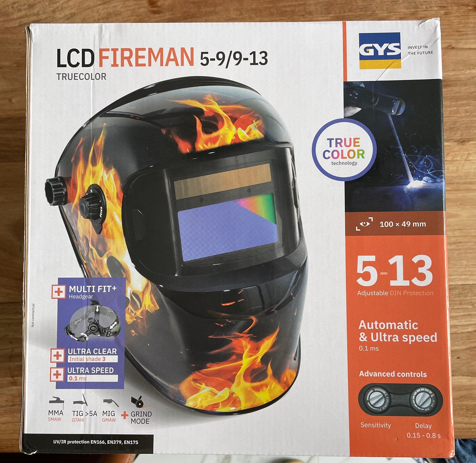 Nieuwe lashelm lcd, Ophalen of Verzenden, Nieuw