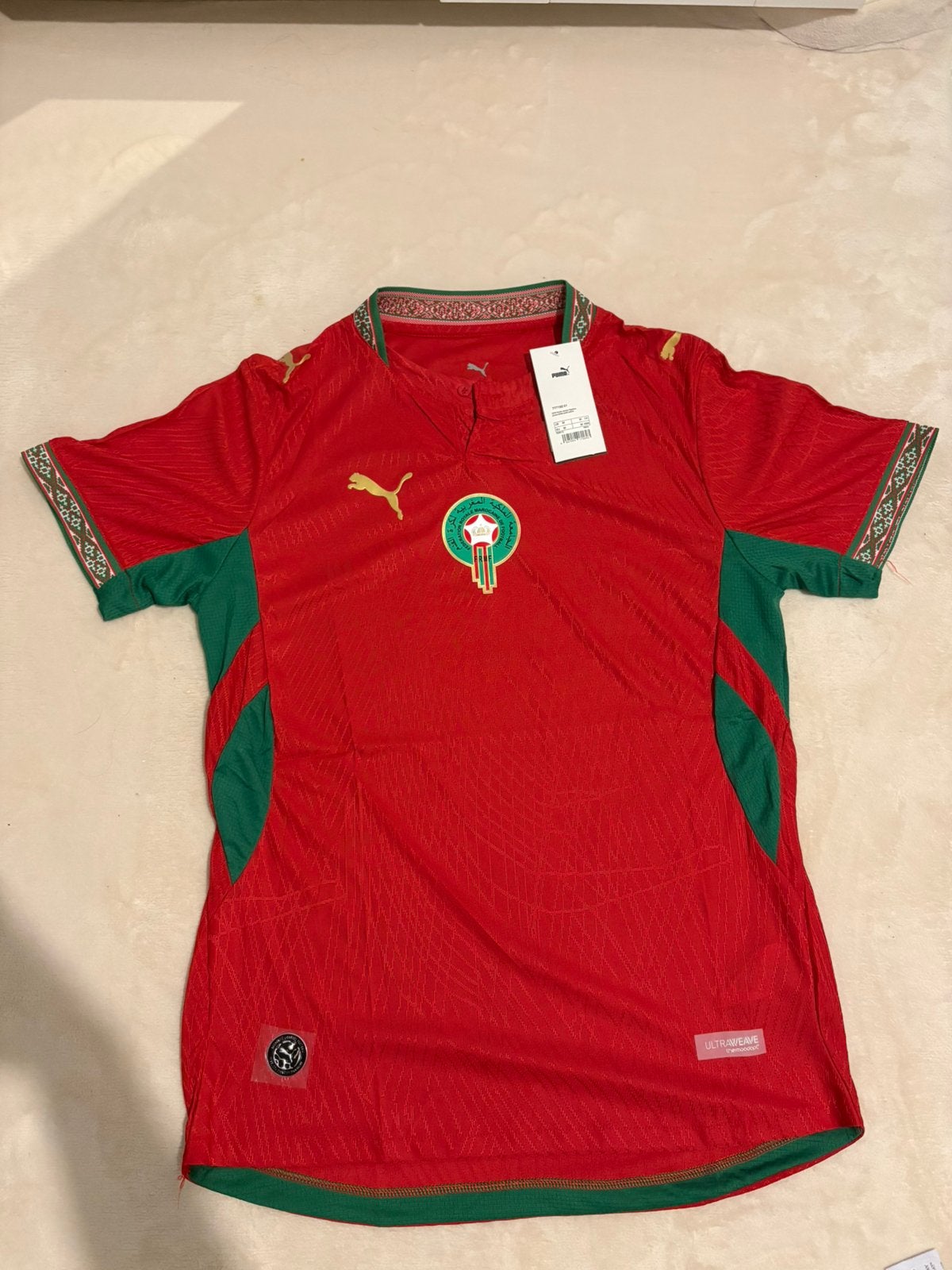 Maillot Maroc Taille L, Taille L, Enlèvement, Neuf, Maillot