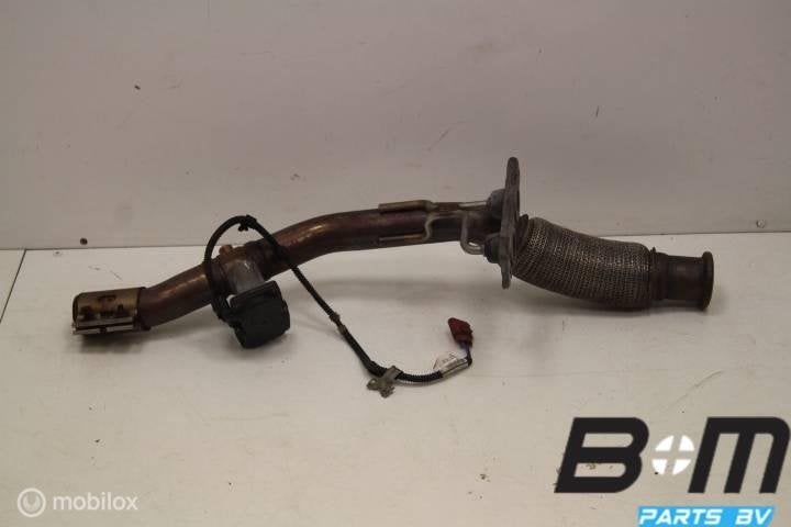 Uitlaatpijp met regelklep VW Golf 7  1.6 TDI 5Q0253059DT, Gebruikt