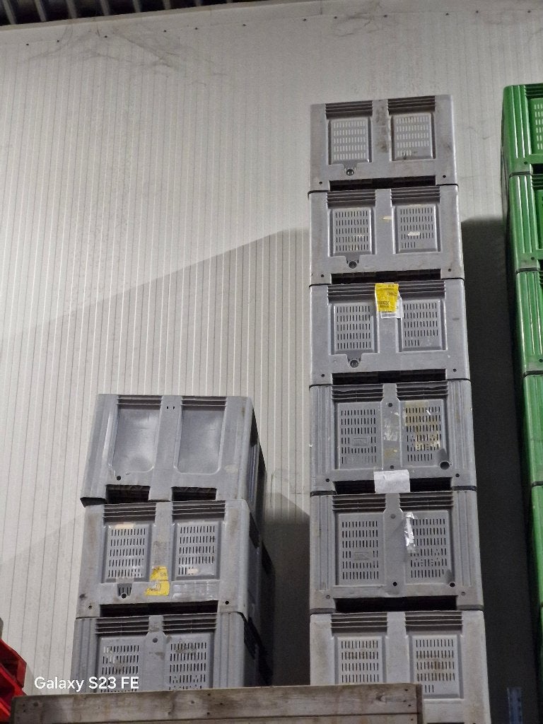 Stapelbare palletkist, Ophalen, Gebruikt, 100 cm of meer, 60 cm of meer