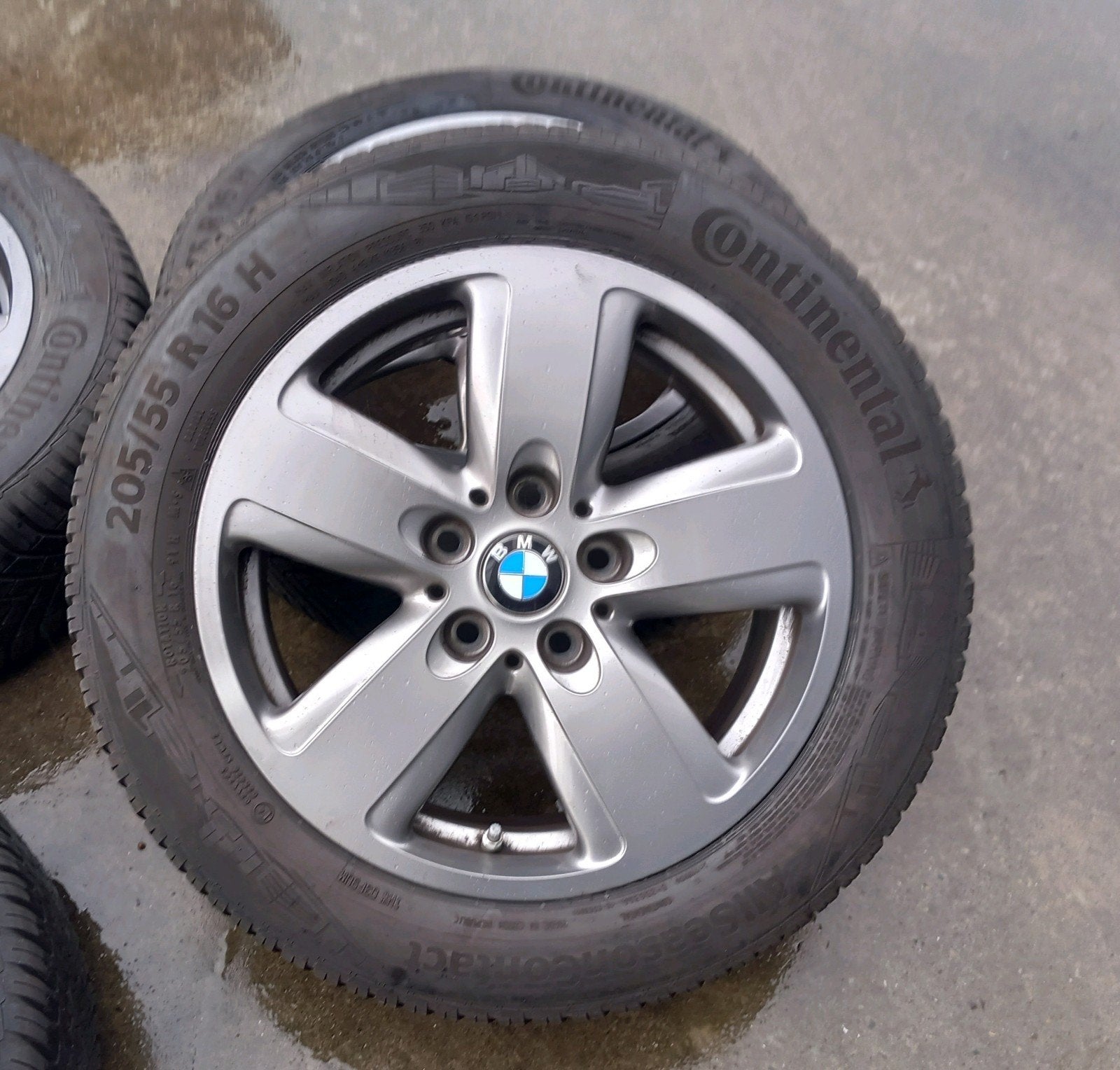 Winterbanden velgen alu BMW 1serie F40 16inch 5x112 6mm❄️, Auto-onderdelen, Ophalen, Gebruikt, BMW