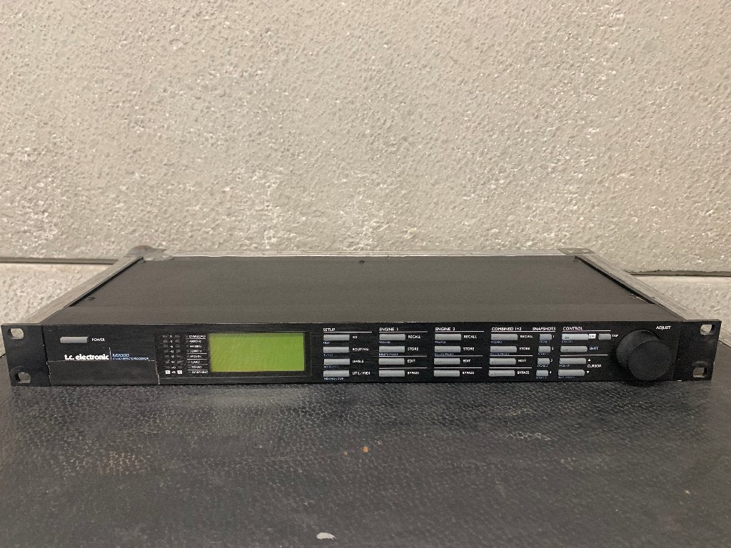 TC Electronics M2000//Multi Effect Processor, Enlèvement